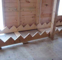 Деревянная лестница для дома своими руками пошагово