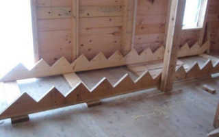 Деревянная лестница для дома своими руками пошагово