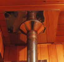Баня установка трубы на крыше фото