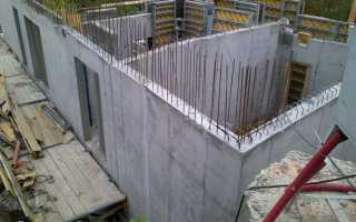 Монолитный бетон для не несущих стен