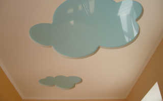 Как сделать облака из гипсокартона на потолке своими руками