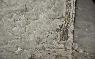 Как защитить камень от коррозии бетон