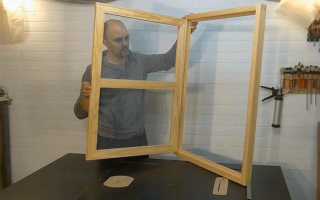 Как сделать простое окно для дачи своими руками