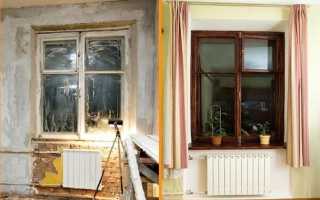 Как реставрировать деревянное окно своими руками
