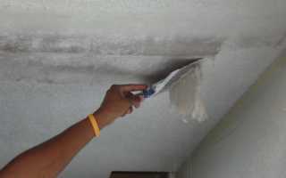 Как выровнять потолок из глины своими руками