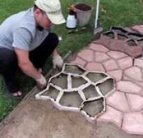 Как сделать формы для плитки из бетона