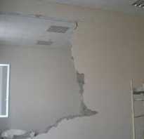 Демонтаж стен в панельном доме своими руками
