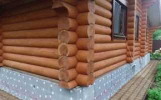 Как утеплить фундамент старого деревянного дома снаружи своими руками