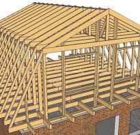 Как поставить крышу дома мансарда