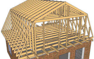 Как делать крыша мансарда строительство